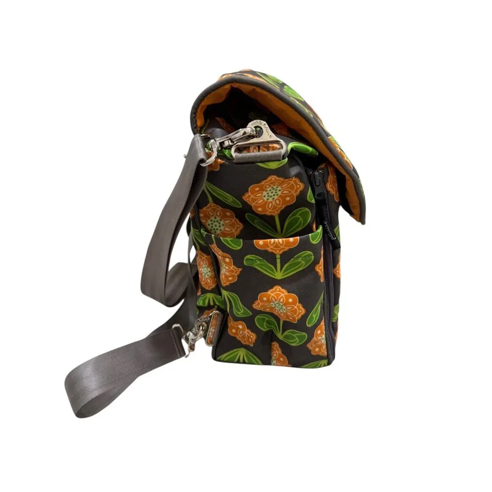 Petunia‎ Pickle Bottom Boxy Backpack Convertible Diaper Bag Floral Print Baby